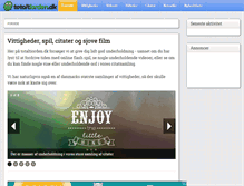 Tablet Screenshot of m.totaltiorden.dk